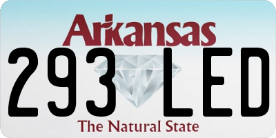 AR license plate 293LED