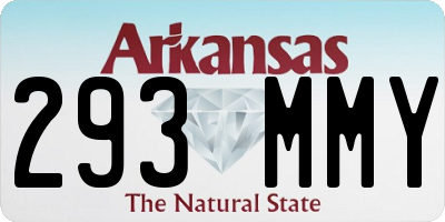 AR license plate 293MMY