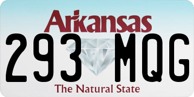 AR license plate 293MQG