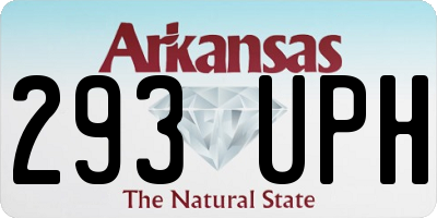 AR license plate 293UPH