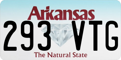 AR license plate 293VTG