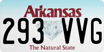 AR license plate 293VVG