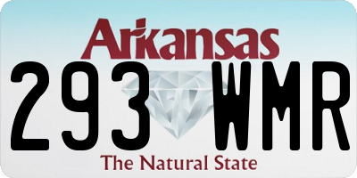AR license plate 293WMR