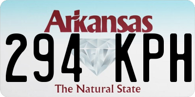 AR license plate 294KPH