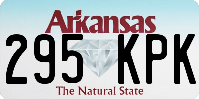 AR license plate 295KPK