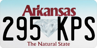 AR license plate 295KPS
