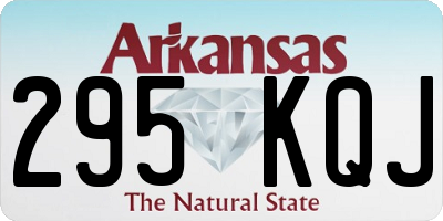 AR license plate 295KQJ