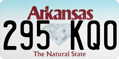 AR license plate 295KQO