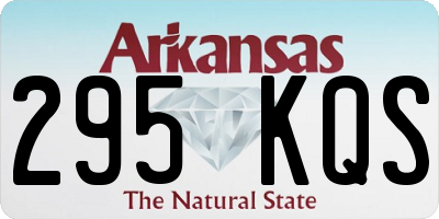 AR license plate 295KQS