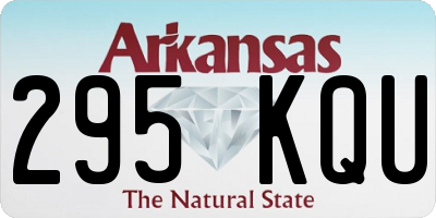 AR license plate 295KQU