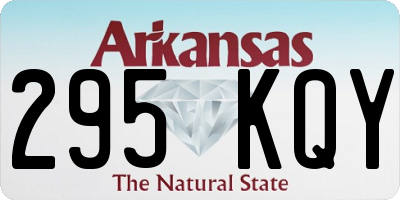AR license plate 295KQY