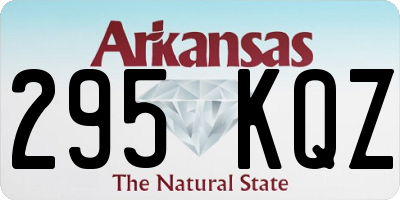 AR license plate 295KQZ