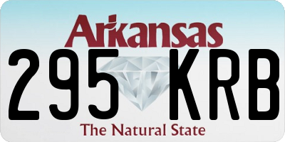 AR license plate 295KRB