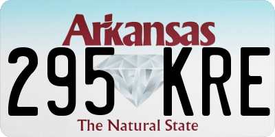 AR license plate 295KRE