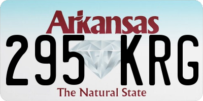 AR license plate 295KRG