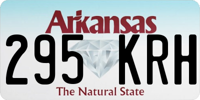 AR license plate 295KRH
