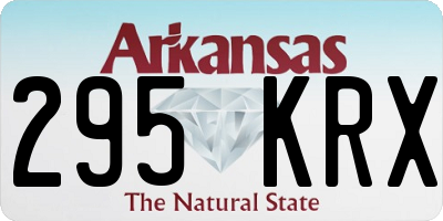 AR license plate 295KRX