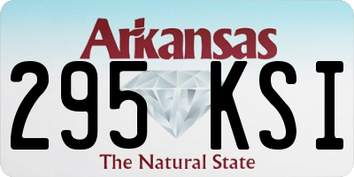 AR license plate 295KSI