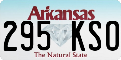 AR license plate 295KSO