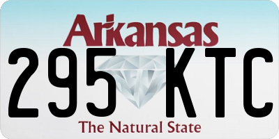 AR license plate 295KTC