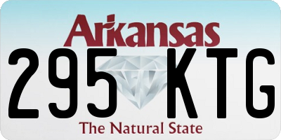 AR license plate 295KTG