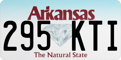AR license plate 295KTI