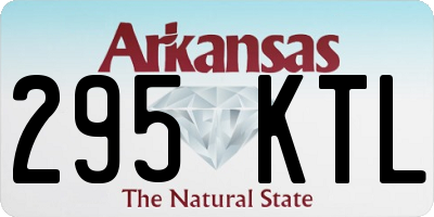 AR license plate 295KTL