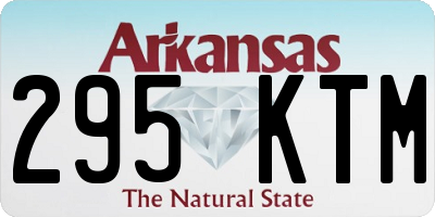 AR license plate 295KTM