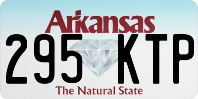 AR license plate 295KTP