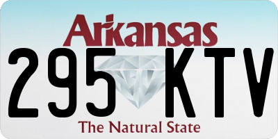 AR license plate 295KTV