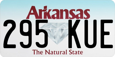 AR license plate 295KUE