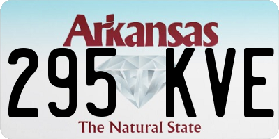 AR license plate 295KVE