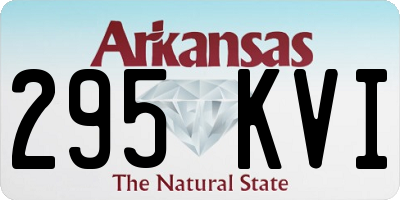 AR license plate 295KVI