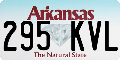 AR license plate 295KVL
