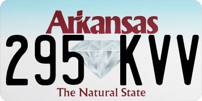 AR license plate 295KVV