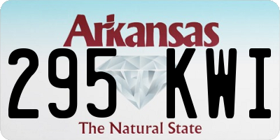 AR license plate 295KWI