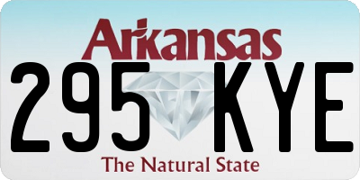 AR license plate 295KYE