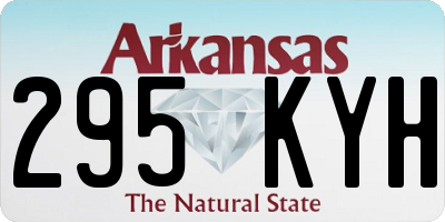 AR license plate 295KYH