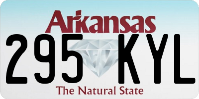 AR license plate 295KYL