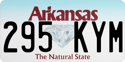 AR license plate 295KYM