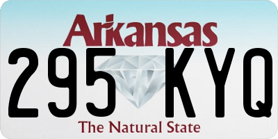AR license plate 295KYQ