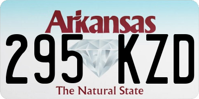 AR license plate 295KZD