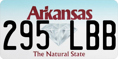 AR license plate 295LBB