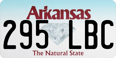 AR license plate 295LBC