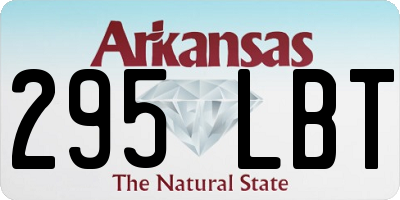 AR license plate 295LBT