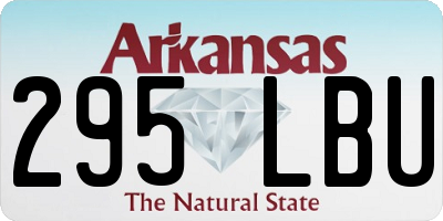 AR license plate 295LBU