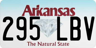 AR license plate 295LBV