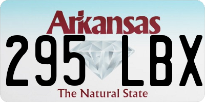 AR license plate 295LBX
