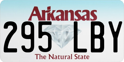AR license plate 295LBY