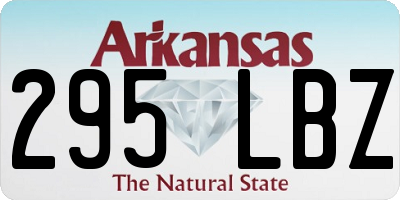 AR license plate 295LBZ